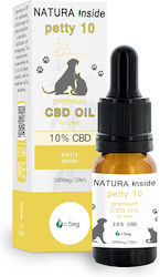 Natura Inside-έλαιο Cbd Κατοικίδια Λάδι Σολομού 10% Cbd Petty 10ml
