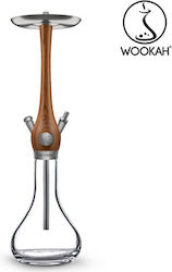Wookah Ναργιλές Smooth Μονός Walnut 64cm Wookah Ναργιλές Smooth Μονός Walnut 64cm