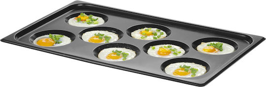 Teflon-Eierplatte 8 Spiegeleier Omeletts Pfannkuchen Convectomat Gn 1/1