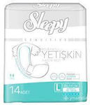 Sleepy Sensitive Incontinence Diapers Large 14pcs