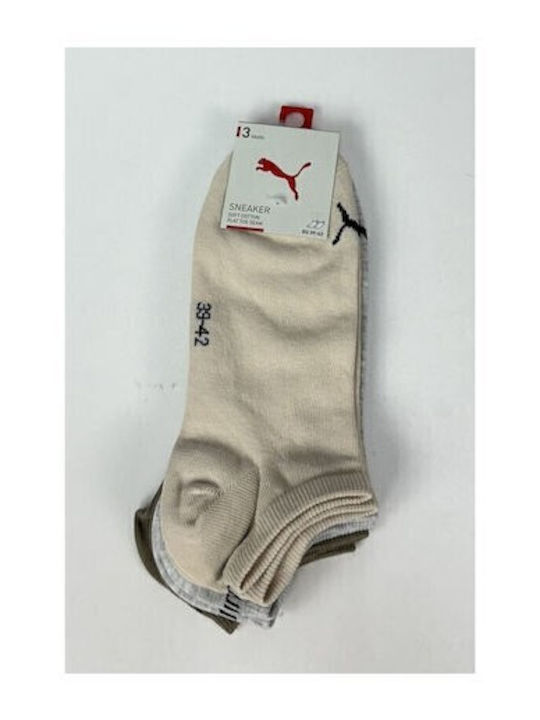PUMA Sportsocken Beige 1 Paar