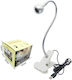 Mini Nail Polish Curing Lamp UV / LED 5W Silver