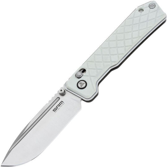 Cuțit pliabil Srm 7228b-gt mâner G10 oțel 14c28n