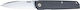 Сгъваем нож Srm 408l-kb дръжка G10 въглеродно покритие стомана 14c28n