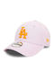 60565565-hero New Era Child Youth League Ess 9forty Los Angeles Dodgers Light Purple Color