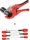 Rothenberger Σωληνοκόφτης Χειρός Set Rocut Tc 63