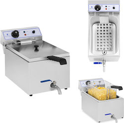 Професионален Фритюрник за Риба и Чипс с Кран 3000W 17л Royal Catering RCEF 15E Професионален Фритюрник за Риба и Чипс с Кран 3000W 17л Royal Catering RCEF 15E