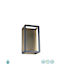 Viokef Wall-Mounted Outdoor Lighting Lantern LED IP65 10W with Warm White Light 15.1x26.1x12.5cm