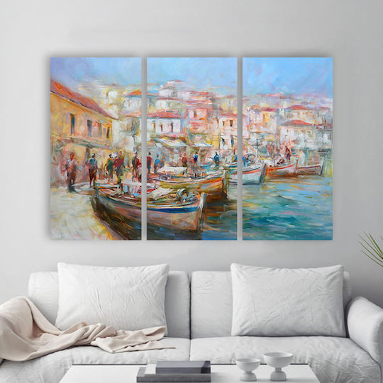I-gallery Boats On The σε Καμβά