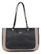 Doca Damen Tasche Schulter Schwarz