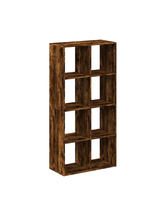 Bookcase Coffee 69.5x29x137.5cm