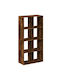 Bookcase Coffee 69.5x29x137.5cm