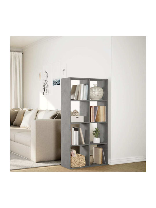 Bibliotecă Gri 69.5x29x137.5cm