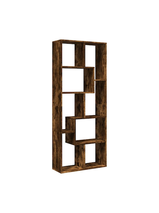 Bookcase Coffee 67x25x161.5cm