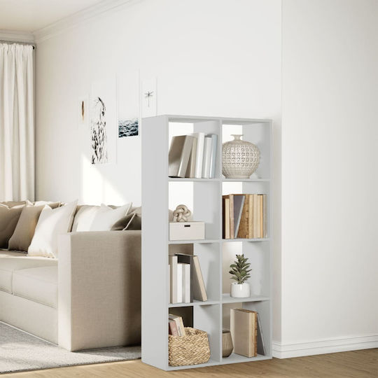 Bibliothek Weiß 69.5x29x137.5cm