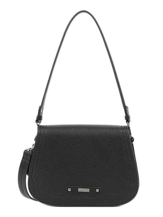 Doca Damen Tasche Schulter Schwarz