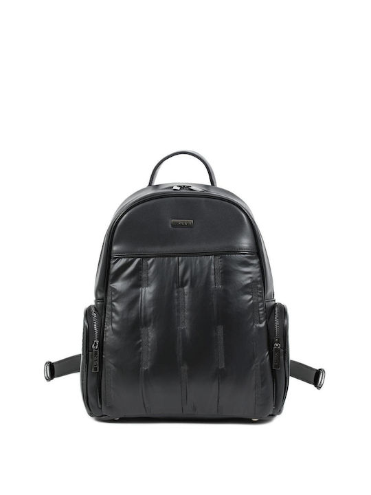 Doca Damen Tasche Rucksack Schwarz