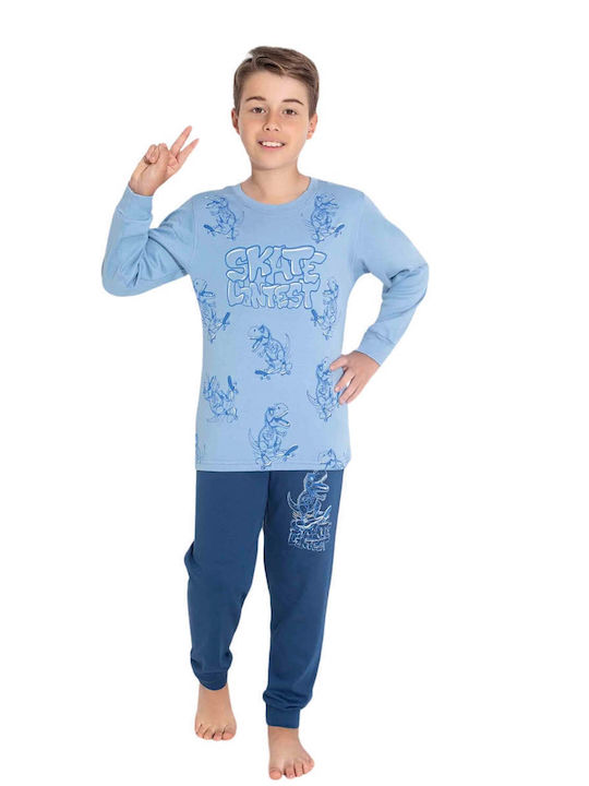 Esthisis Kids Pyjamas Winter Cotton Blue