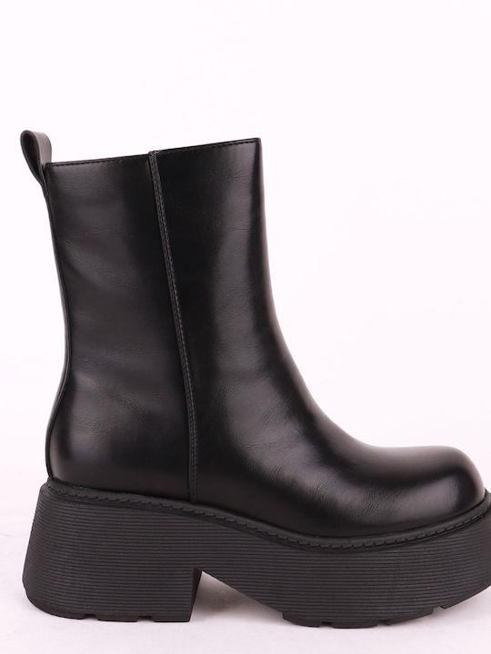 Alta Moda Damen Knöchelstiefel Schwarz