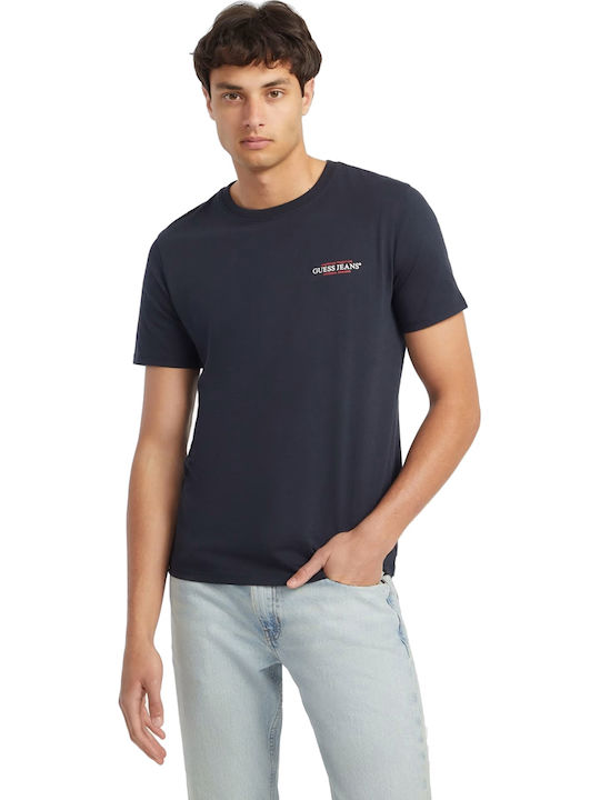 Guess Guess Herrenblusen T-Shirts Navy Blau