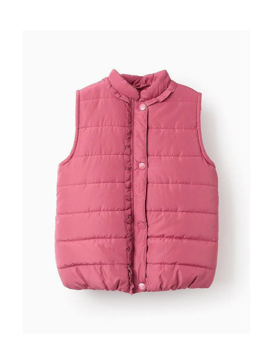 Zippy Kids Casual Jacket Sleeveless Fuchsia