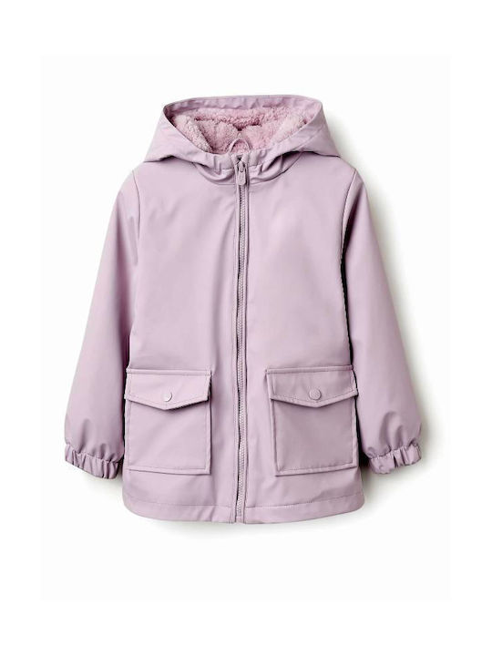 Zippy Kids Fur Coat Lilac