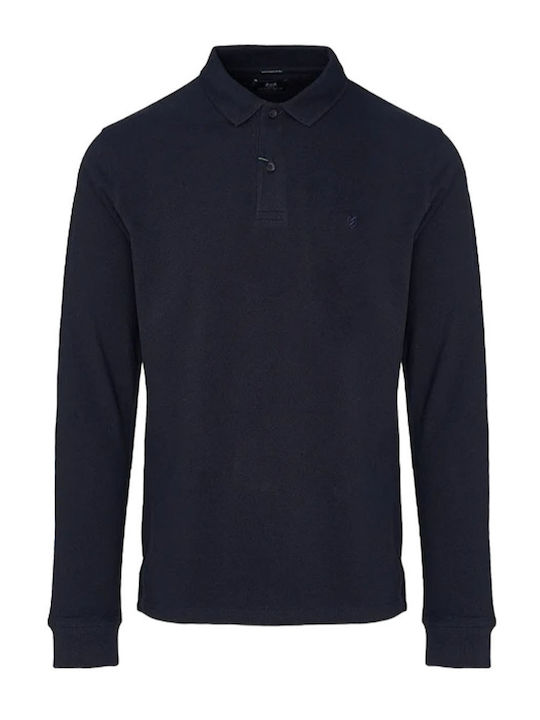 The Bostonians Men's Blouse with Buttons Navy