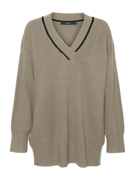 Vero Moda Damen Pullover Beige