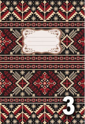 Notebook Ruled A5 80 Sheets 3 1pcs