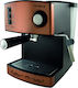 Samus Espressimo Bronze Μηχανή Espresso 850W Πίεσης 15bar Χάλκινη