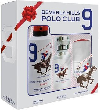 Beverly Hills Polo Club Спортно Мъжко Парфюмно Комплект с Тоалетна Вода