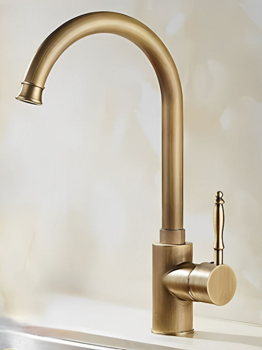 Bonken Kitchen Faucet Counter Bronze