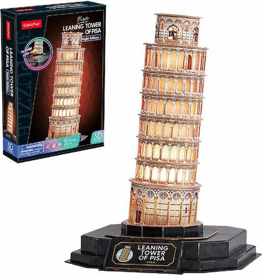 Led Leaning Tower Puzzle 3D 42pcs