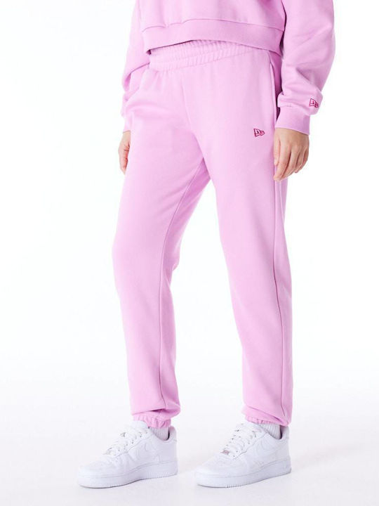 New Era Women's Jogger Sweatpants Baby Pink