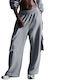 Sportswear Pantaloni de Trening Grey Heather / Black