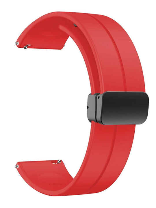 KOSTELO Rubber Strap Red 22mm