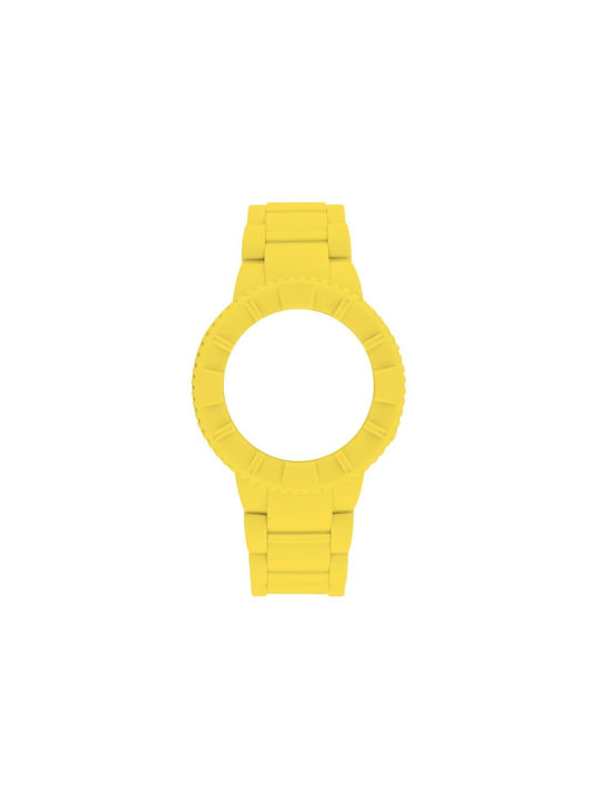 WATX & CO Rubber Strap Yellow