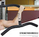 Traction Bar Zola Swiveling 65 Cm Back Triceps Steel Black