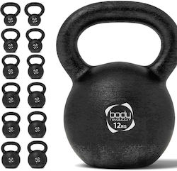 Kettlebell Din Fontă 12kg Negru Kettlebell Din Fontă 12kg Negru