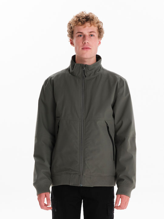 Winter Jacke Bomber Grün