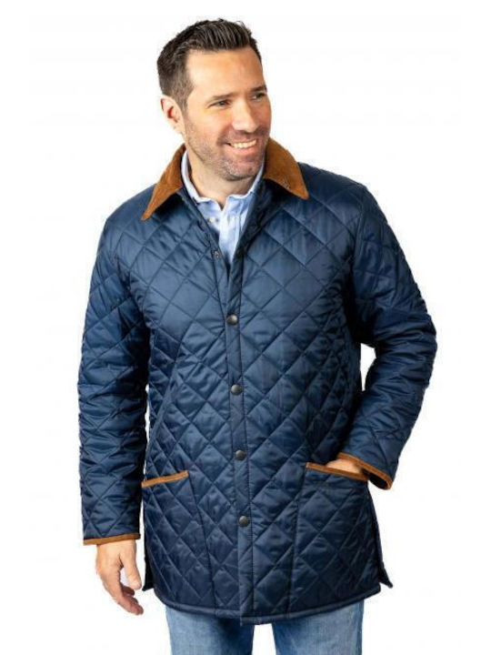 Barbour Men's Puffer Jacket Navy