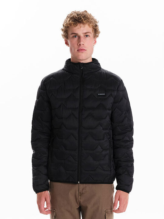 Emerson Men's Puffer Jacket Waterproof Black