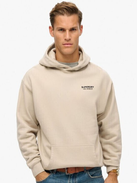 Superdry Luxury Sport Φούτερ με Κουκούλα Chatea...