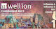 Wellion Combotest 4in1 Διαγνωστικό Τεστ Ταχείας Ανίχνευσης Αντιγόνων Covid-19, Γρίπης & RSV 1τμχ
