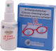Eyeglass Cleaning Kit 50 Wipes 50ml Cleaning Solution Doctor Clean