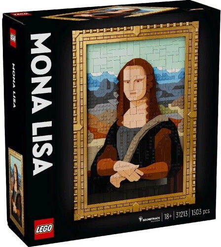 LEGO Art Mona Lisa Pentru 18+ Ani 1503 Bucăți