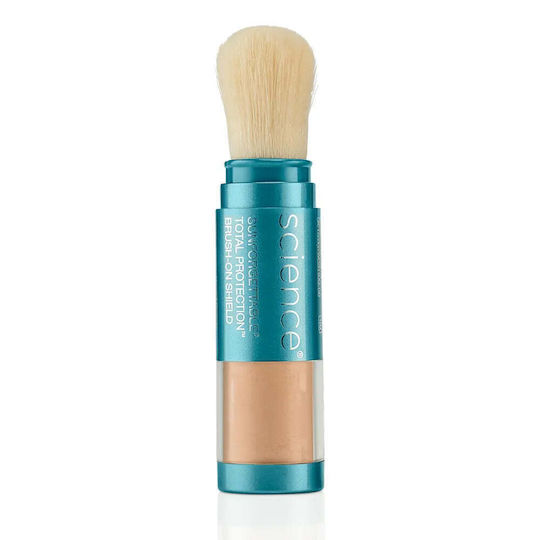 Colorescience Sunforgettable Total Protection Brush-On Shield Waterproof Sunscreen Powder Face SPF30 with Color Medium 6gr