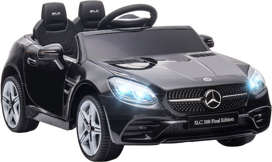 Детска Електрическа Кола Две места с Дистанционно управление Лицензиран Mercedes SLC 300 12 волта Черен