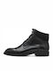Leather Black Men's Boots Anatomical
