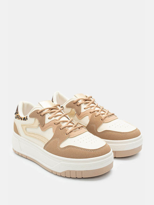 Luigi Damen Sneakers Beige-dark